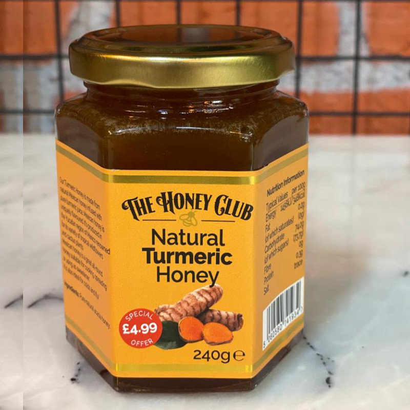 Natural Turmeric Honey