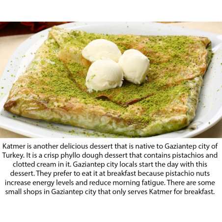 Freshly Made Katmer| With Turkish Ice Cream